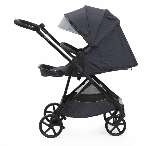 Chicco Seety Çift Yönlü Bebek Arabası - Boston Grey - Resim 5