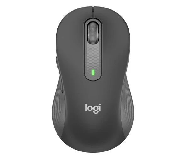Logitech M650 Signature 910-006236 Siyah Sessiz Büyük Boy Sağ El Optik Kablosuz Mouse