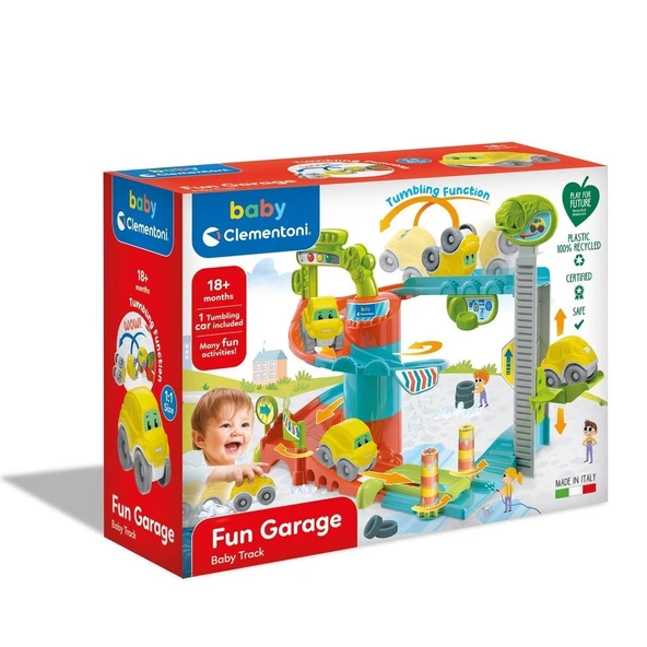 17404 Baby Clementoni - Eğlenceli Garaj +3 Ay