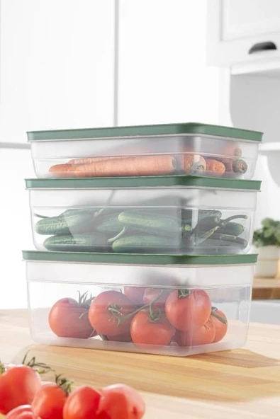 Tupper Model - Vakumlu - Mikrodalga Buzluk Saklama Kabı 3,8lt - Resim 2