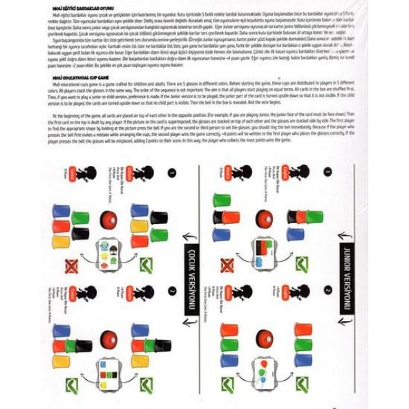 Moli Toys Eğitici Bardaklar 8681511001551 - 2