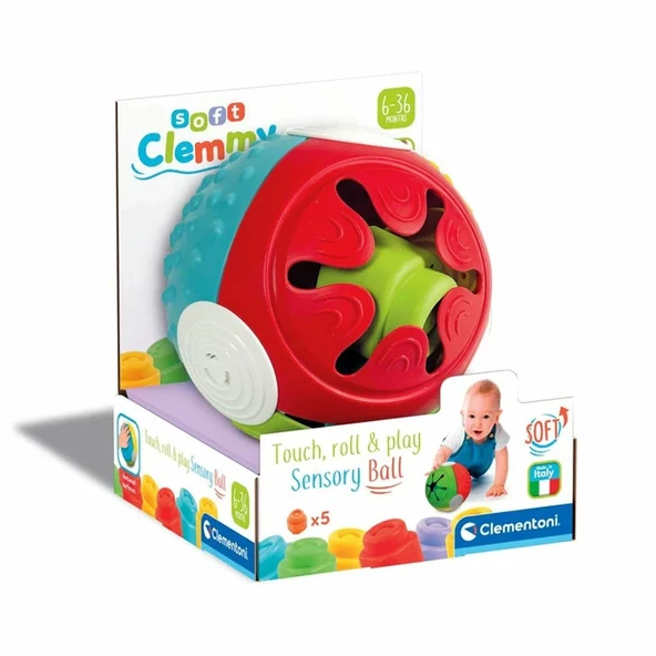 17689 Soft Clemmy - Yumuşak Blok Duyusal Top 5 Parça 6-36 Ay