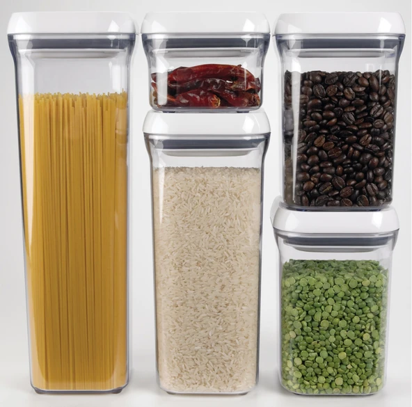 Vakumlu Kare Saklama Kabı - 0,50 Litre - 2
