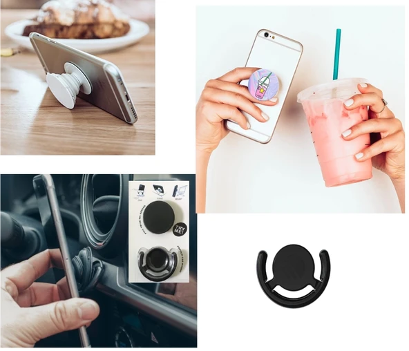 Telefon Parmak Tutucu - Asorti - 2