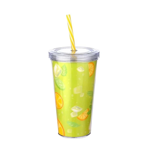 Cool Lime Bardağı - Limeshake Bardak 600 Ml - 2