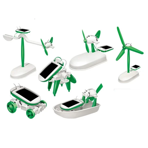 Solar Robot Mucit Kiti - 6 İn 1 - 2