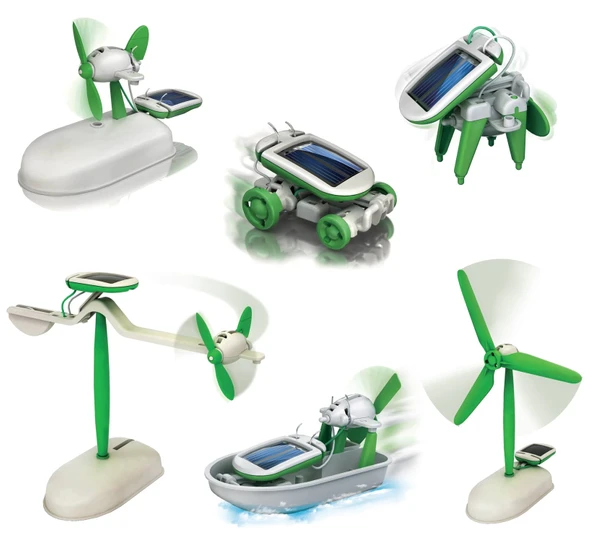 Solar Robot Mucit Kiti - 6 İn 1 - 3