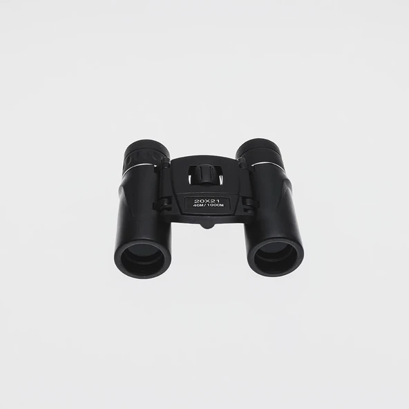 20x21 Nıkula  Cepte Taşımalı Kauçuk Kaplamalı Mini Dürbün  1000m/46m - Resim 4