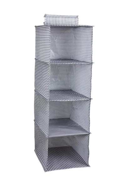 4 Gözlü Dolap Organizer Zebra Model - 2