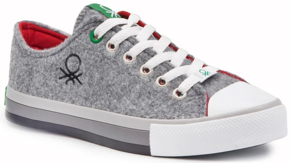 United Colors of Benetton Bnt 22K 30539 Gri Bayan Ayakkabı Bayan Spor ürün görseli