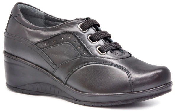 Forelli Frl 22K 57602 Siyah Bayan Ayakkabı Comfort ürün görseli