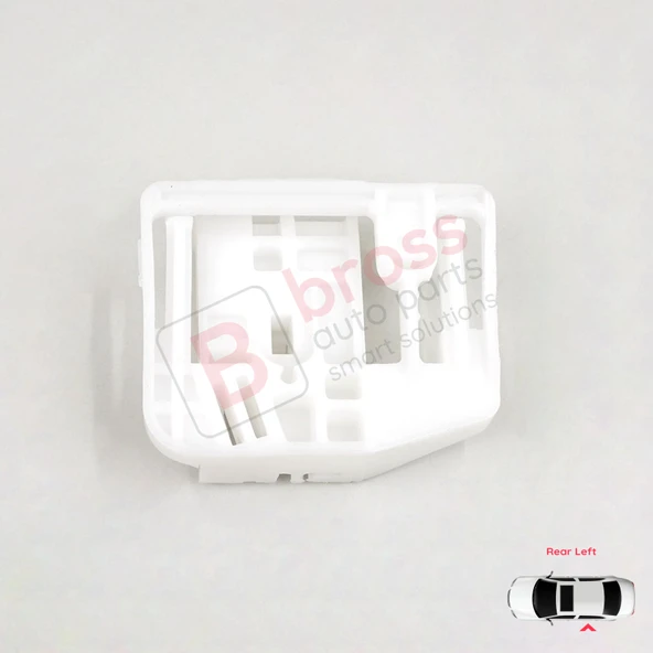 Renault Megane MK2 2002-2008 4/5 Kapı 8200028070 İçin Arka Sol Kapı Cam Kriko Tamir Klipsi - Resim 2