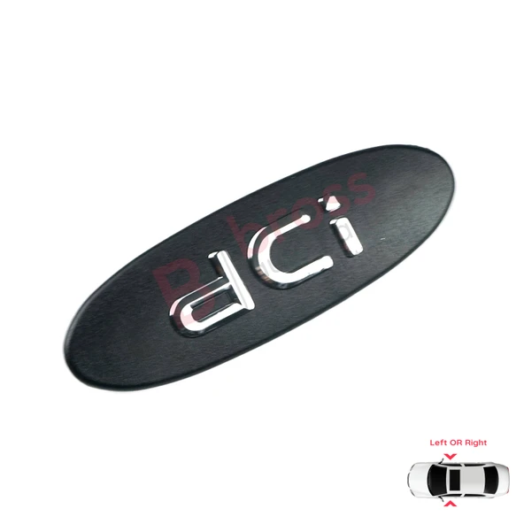 Renault Clio MK2 Kangoo MK1 1997-2009 8200083505 İçin Siyah dCi Sağ veya Sol Kapı Bandı Çıta Yazısı