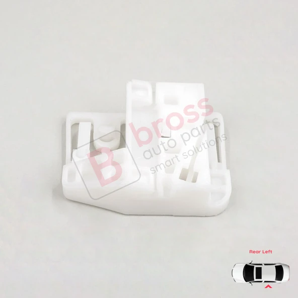 Renault Megane MK2 2002-2008 4/5 Kapı 8200028070 İçin Arka Sol Kapı Cam Kriko Tamir Klipsi - Resim 3