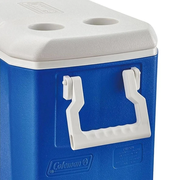 Soğutucu Buzluk - Coleman - Poly Lite 48 QT - 45.7 lt - Mavi/Beyaz