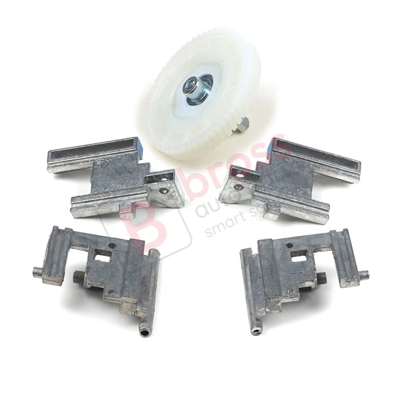 Renault Clio MK2 için Sunroof Dişli Kızak Metal Ayak Seti 8200085721 - Resim 3