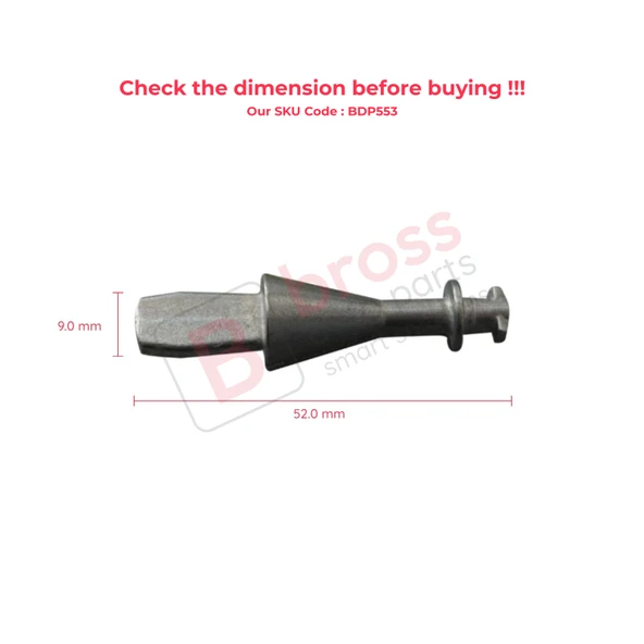 VW Golf MK5 İçin Ön Kapı Kilidi Tamir Silindiri 52 mm 1K0837167 - Resim 5