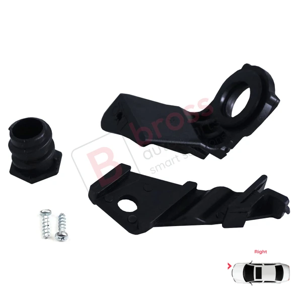 VW Jetta MK5 2005-2010 Golf MK5 2004-2009 1K0998226 İçin Sağ Ön Far Ayak Tamir Seti - Resim 2