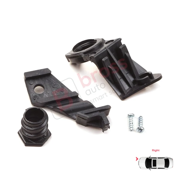VW Jetta MK5 2005-2010 Golf MK5 2004-2009 1K0998226 İçin Sağ Ön Far Ayak Tamir Seti - Resim 5