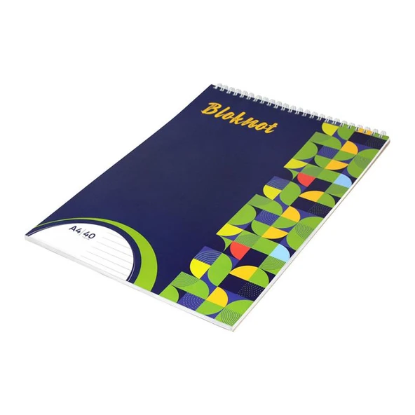 Elitstore Bloknot Defter A4 Spiralli Kareli 40 Yaprak - 2