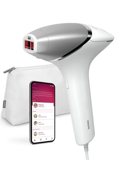 Philips BRI940/00 Lumea IPL Lazer Epilasyon Cihazı,450.000 Atım,1 Akıllı Başlık (Vücut)
