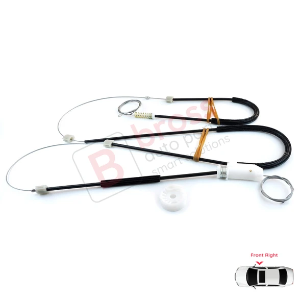 Renault Megane MK3 CC EZ0/1 2010-2015 2-Kapı 807200015R İçin Elektrikli Ön Sağ Cam Kriko Tamir Seti ürün görseli 1