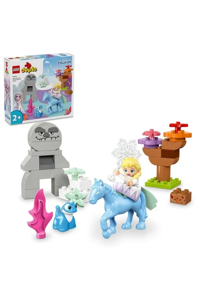 LEGO ® DUPLO® │ Disney Elsa ve Bruni Büyülü Ormanda 10418 - 2+ Eğitici Oyuncak Yapım Seti (31 Parça)