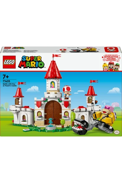 LEGO ® Super Mario™ Peach’in Kalesinde Roy ile Savaş 71435 - 7+ Dekoratif Oyuncak Yapım Seti (738 Pr) - 3
