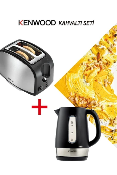 Kenwood Mpm01.000bk Ekmek Kızartma Makinesi Su Isıtıcı Set