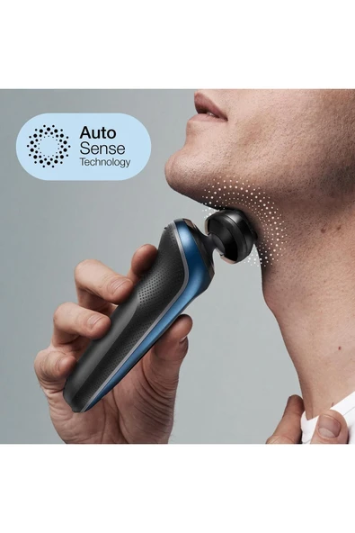Braun Yeni Seri 6 B1200s Kablosuz Tıraş Makinesi, Autosense, Sensoflex, Easyclick, Islak & Kuru - 2
