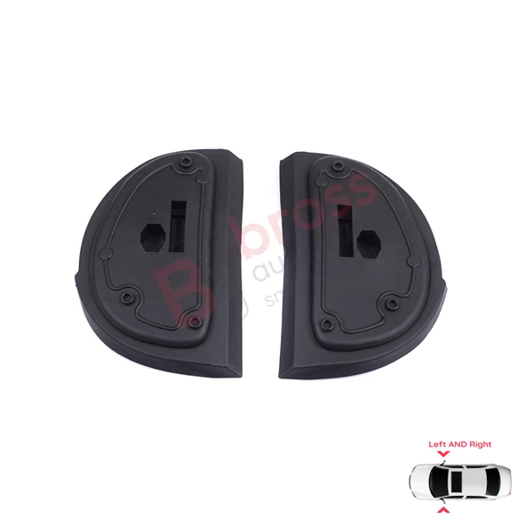 Mercedes W210 W140 W202 S202 SL R129 Makyajlı Kasa İçin Sağ Sol Yan Dikiz Aynası Kauçuk Contası - Resim 5