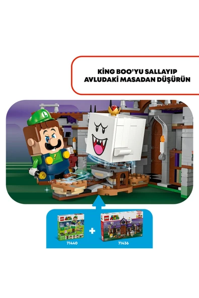 LEGO ® Super Mario™ King Boo’nun Perili Köşkü 71436 - 8+ Dekoratif Oyuncak Yapım Seti (932 Pr) - 4