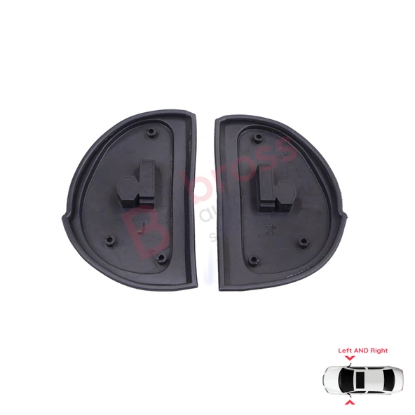 Mercedes W210 W140 W202 S202 SL R129 Makyajlı Kasa İçin Sağ Sol Yan Dikiz Aynası Kauçuk Contası ürün görseli 1