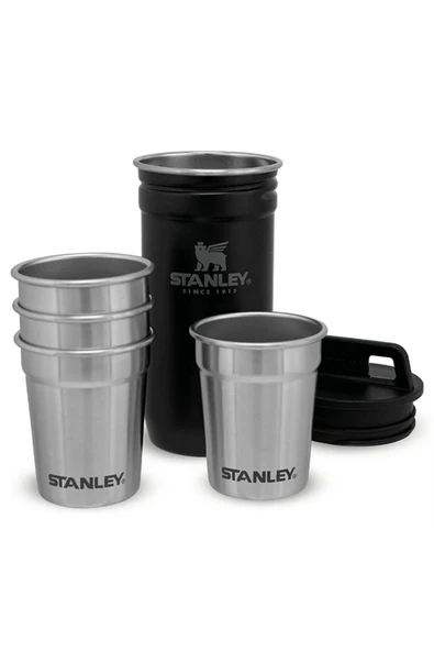 Stanley Adv Gift Box Shot Gl St M.blk Flask Shot Seti - 2