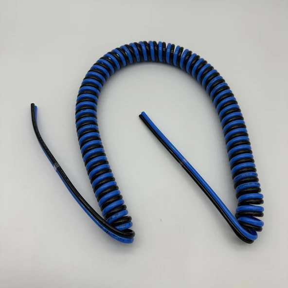 Poliüretan Spiral Hava Hortumu Çiftli 4x6 5 Mt - 5