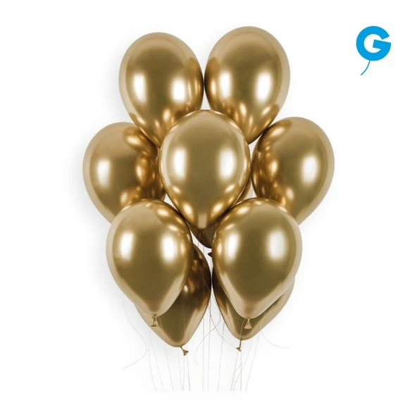 Balon Krom 13" 50li Altın Gemar