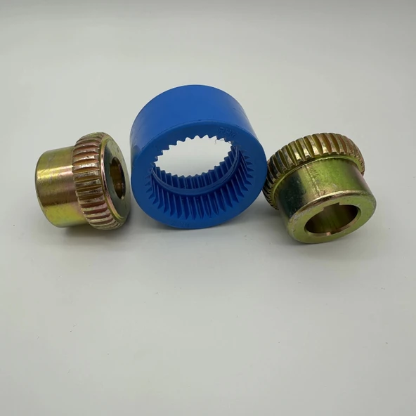 İşlenmiş Dişli Kaplin Takımı DK38 - 24 - 38mm - Resim 4