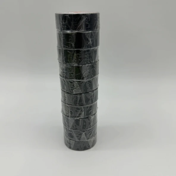 Elektrik İzolasyon Bandı Siyah 18 mm x 9.15 mt x 0.13mm - 4