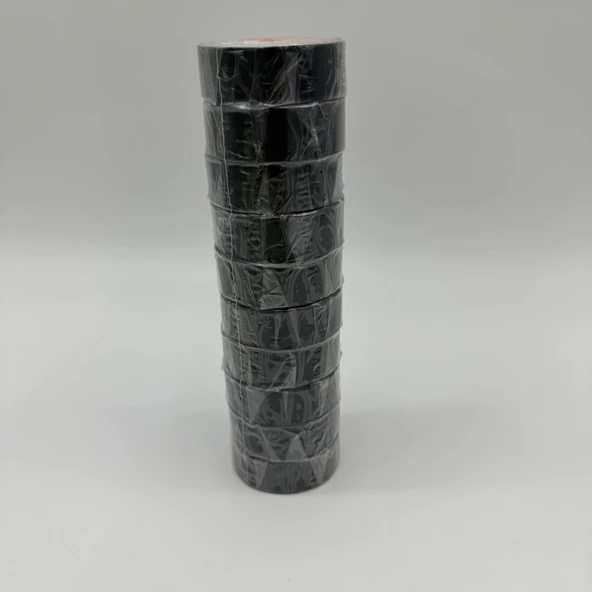 Elektrik İzolasyon Bandı Siyah 18 mm x 9.15 mt x 0.13mm - 5