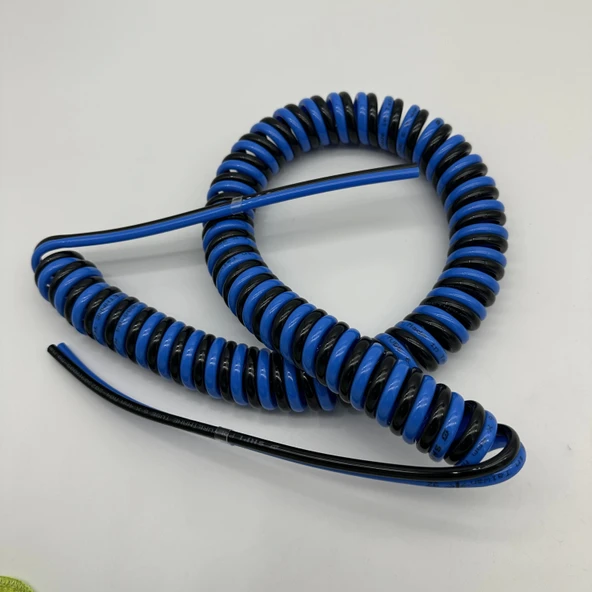 Poliüretan Spiral Hava Hortumu Çiftli 4x6 5 Mt - 6