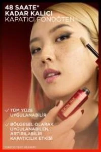 L'Oréal Paris Skin Ink Gün Boyu Kapatıcı Fondöten - Soğuk Alt Ton 130 - 2