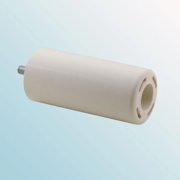 Mobilya Kanepe Sehpa TV Ünitesi Koltuk İnce Diş Orta Destek Ayağı 10 cm Beyaz Baza Ayak 4 Adet - Resim 4