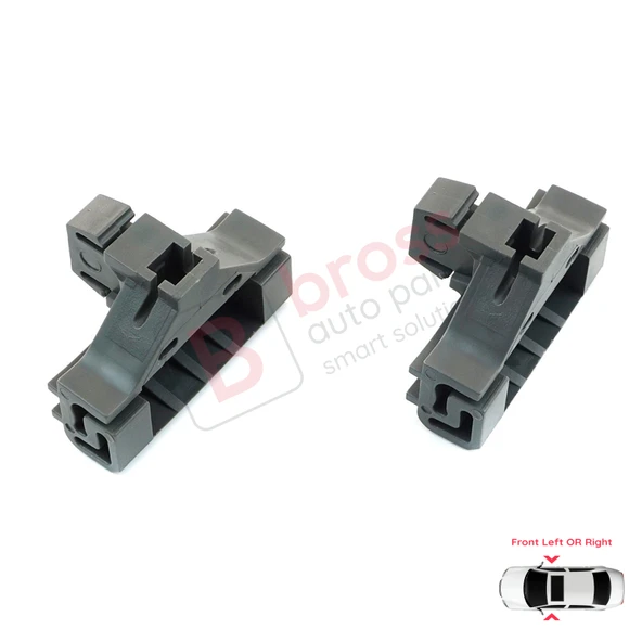 VW Polo 3 6N Lupo 6E Seat Cordoba Ibiza 6K Arosa 6H 3-Kapı HB Coupe İçin 2 EA Cam Kriko Tamir Klipsi - Resim 4