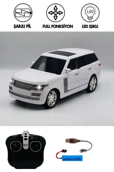 Limon Oyuncak Şarjlı Kumandalı Jeep Araba 8578-2A