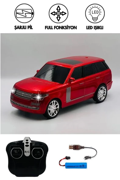 Limon Oyuncak Şarjlı Kumandalı Jeep Araba 8578-2A - 4