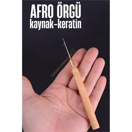 ModaCar Afro Örgü İğnesi Saç Kaynak Keratin Tığı ürün görseli