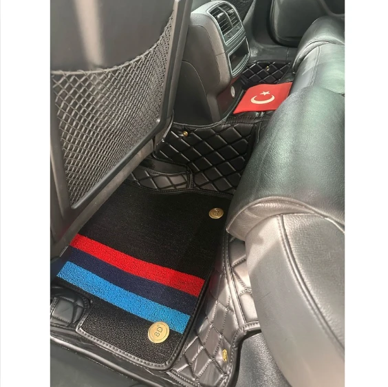 Audi A6 2012-2018 Arası Aracına Özel 8d Çift Katmanlı Havuzlu Paspas Takımı - Resim 4