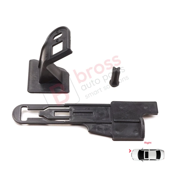 Renault Fluence L3 L30 2009-2020 260601089R İçin Sağ Ön Taraf Far Tamir Seti