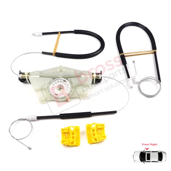 VW Golf MK4 Jetta Bora A4 1J 4/5 Kapı 1JM898462 İçin Sağ Ön Cam Kriko Tamir Seti
