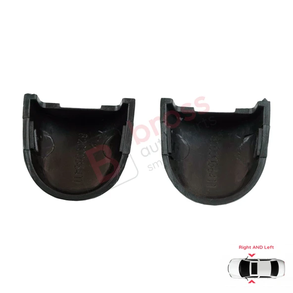 Renault Megane Scenic Laguna MK2 Primera P12 Clio 3 Koleos İçin Dış Kapı Kolu Şifre Kapağı Seti - Resim 5